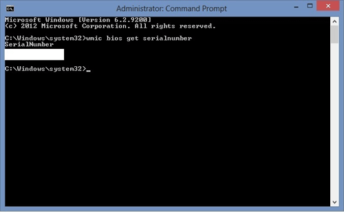 How To Find Your Windows PC Serial Number Using Command Prompt